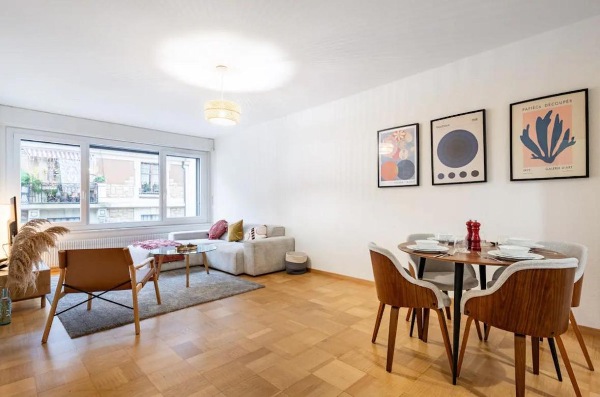 Apartamento Stylish Lakeside By The Jet D'eau Genebra